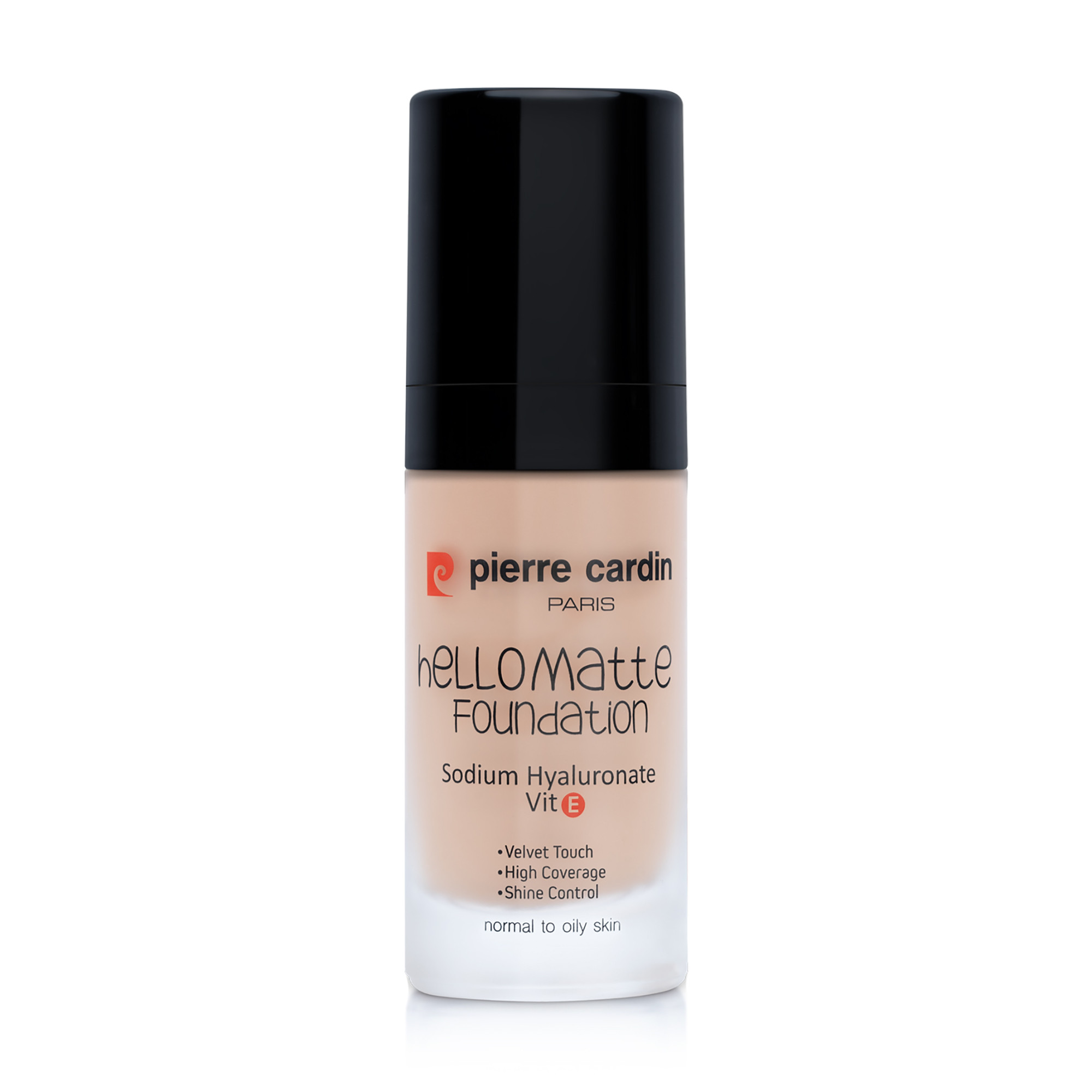 Тональна основа для обличчя Pierre Cardin Hello Matte Foundation 607 Medium Beige, 30 мл